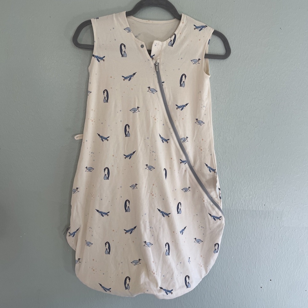 Bc Babycare 100% Cotton Sleeveless Sleep Sack Wearable Blanket Penguins 12-18 Mo